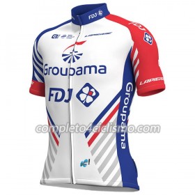 Maglia 2018 FDJ N001 Manica Corta